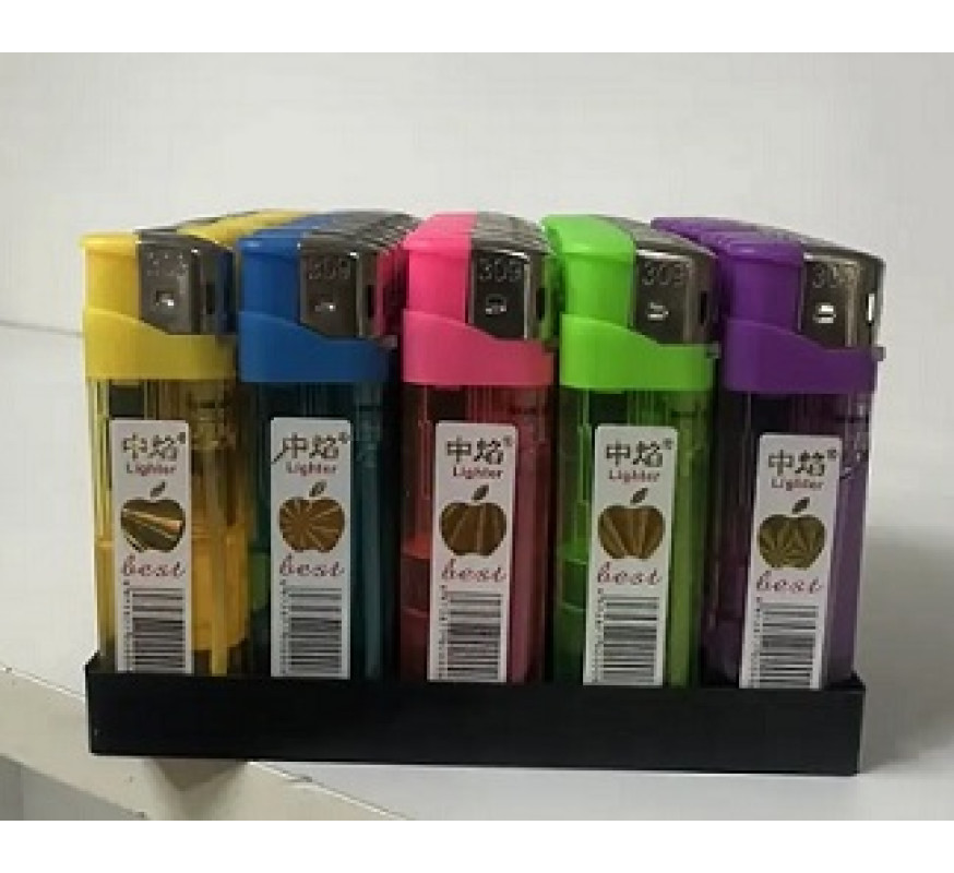 Запальничка Lighter 309 газова прозора п'єзо