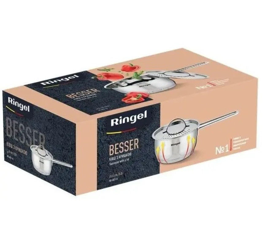 Ковш нерж Ringel Besser 4021-14 0.8л з к