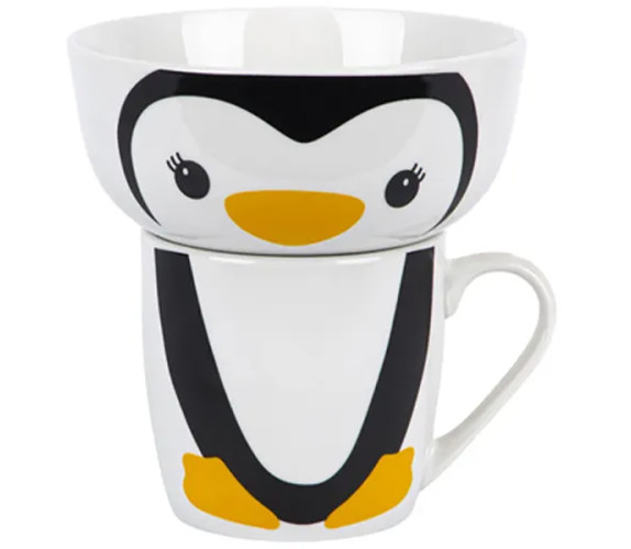 Набір дитяч посуду Limited Edit Happy Pengu YF6013