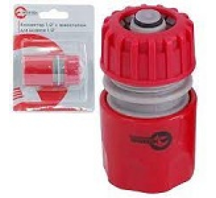 Коннектор Intertool GE-1019 1/2 с акваст