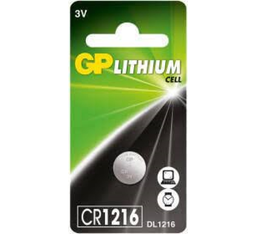 Батарейка таблетка GP Lithium  CR1216