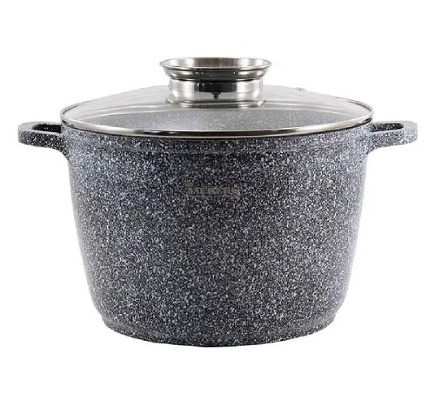 Каструля Зауберг марм круг 6,2л 0624SN глубока