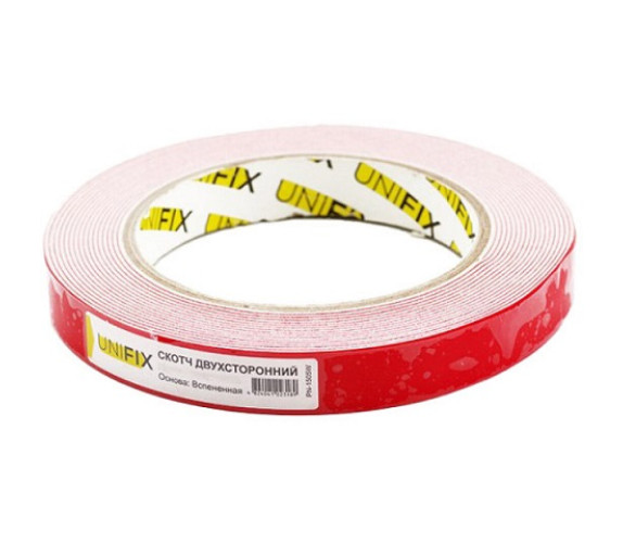 Скотч двостор UNIFIX 15мм*5м автом PN-1505W