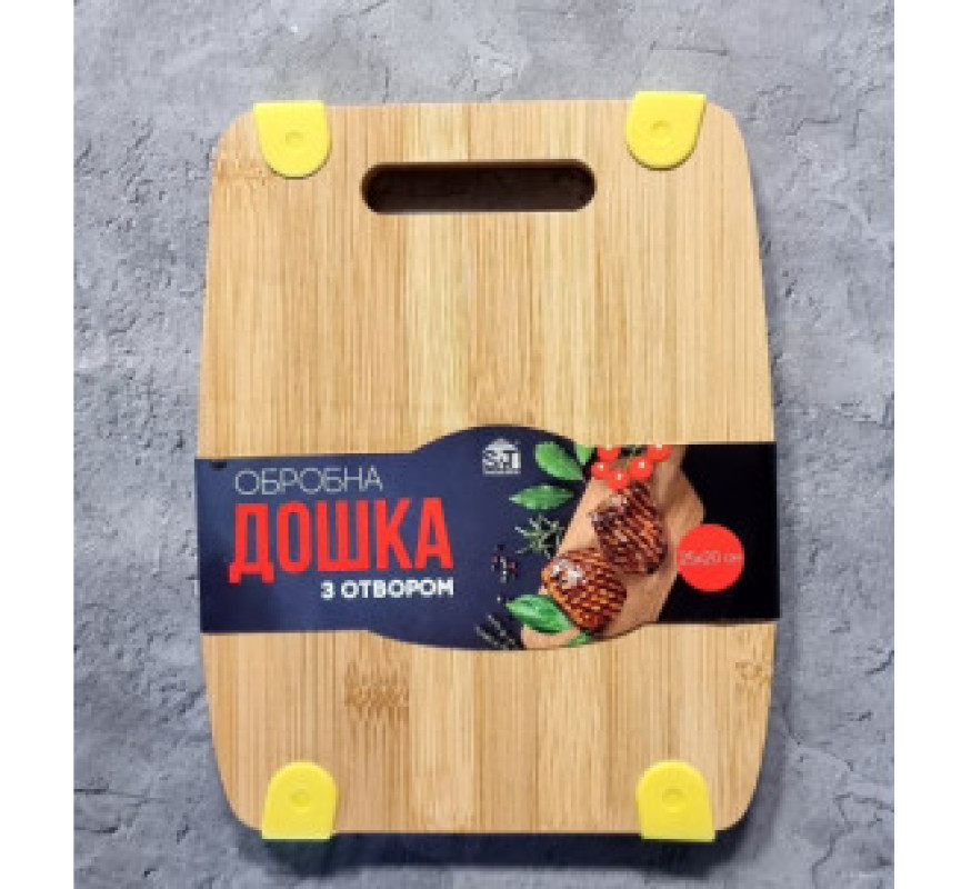 Дошка СНТ бамбук/силикон з отверст 30*20