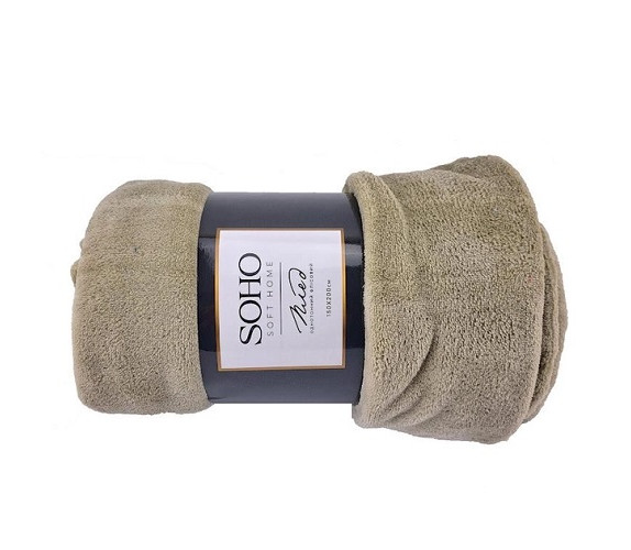 Плед Soho Soft Home флісовий 150*200 SH-101 однот