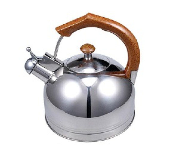 Чайник нерж Зауберг 3,0л ZB-004/3 корич ручка