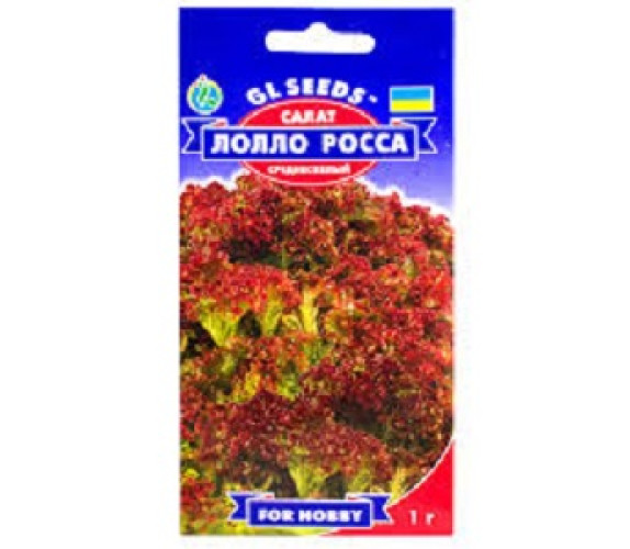 Салат лист Лоло Росса GL Seeds 1г Салат лист Лоло Росса GL Seeds 1г