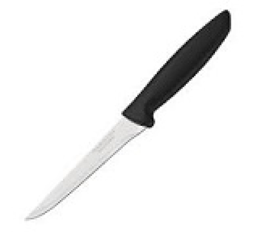Ніж Трамонтіна PLENUS black 23442/105 кух блістер