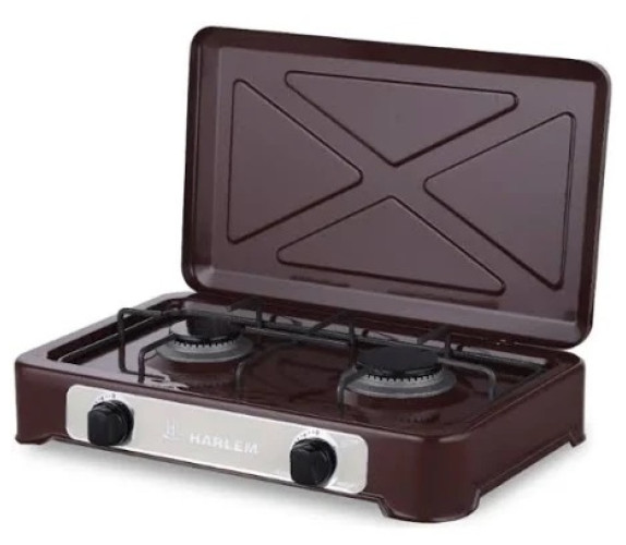 Плита газ стацион Harlem 2комф Brown 27112-10512