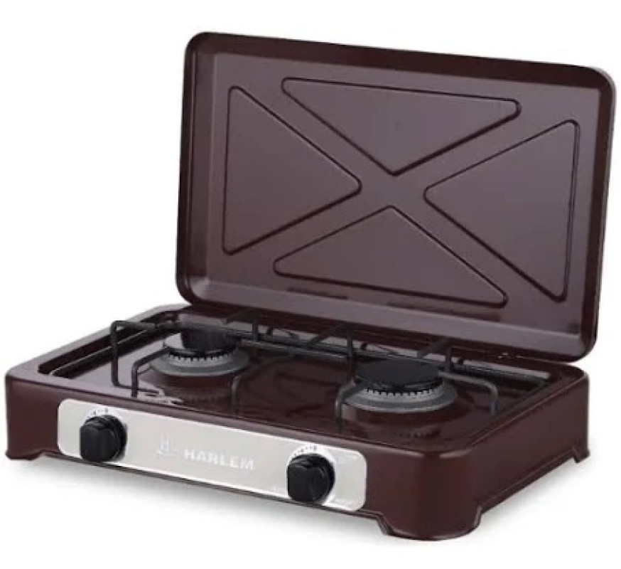 Плита газ стацион Harlem 2комф Brown 27112-10512