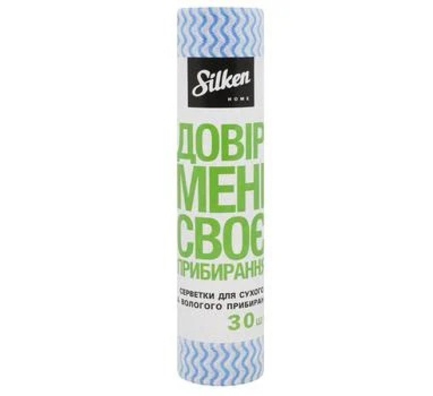 Серветка універс Silken Home 30 шт в рулоні