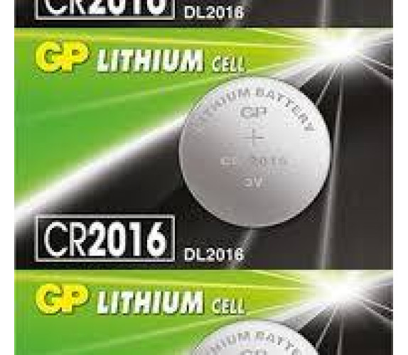Батарейка таблетка GP Lithium  CR2016-8U
