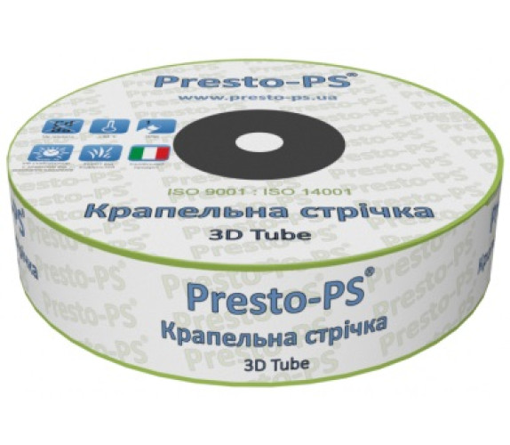 Стрічка для крап поливу 3D TUBE пл еміт 500м*15см