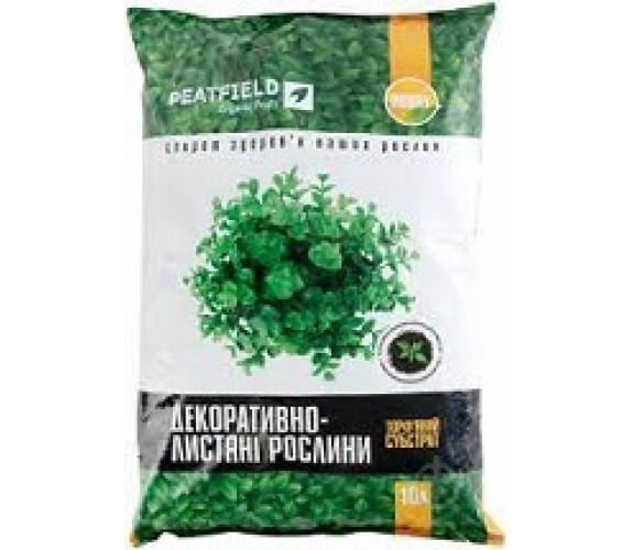 Грунт Peatfield для декоративнолистяних 10л