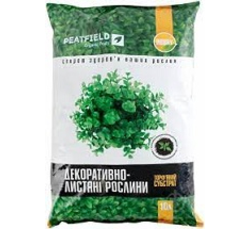 Грунт Peatfield для декоративнолист 10л