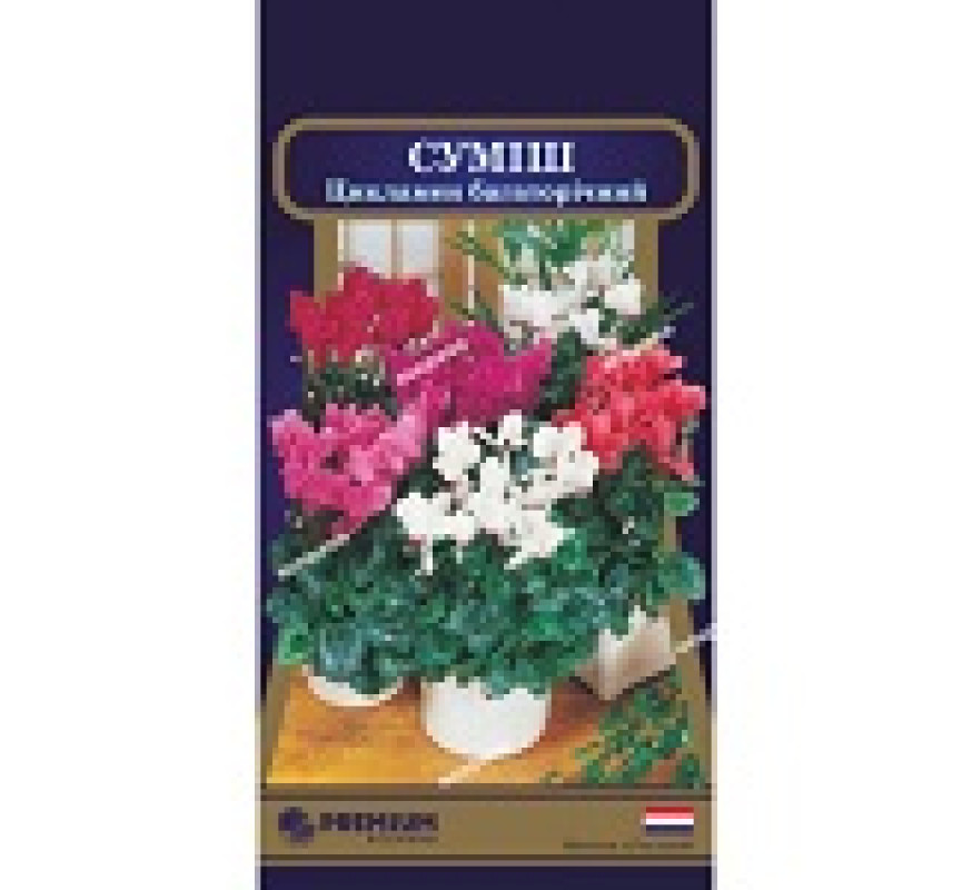 ,Квіти Цикламен багаторічний суміш 5 нас