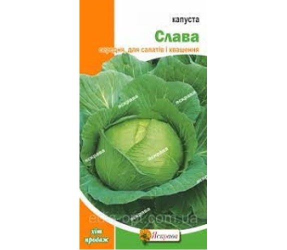 Капуста б/к Слава Яскрава 0,5 г