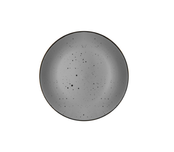 Тарілка Ardesto Bagheria сір 19см десер AR2919GREY