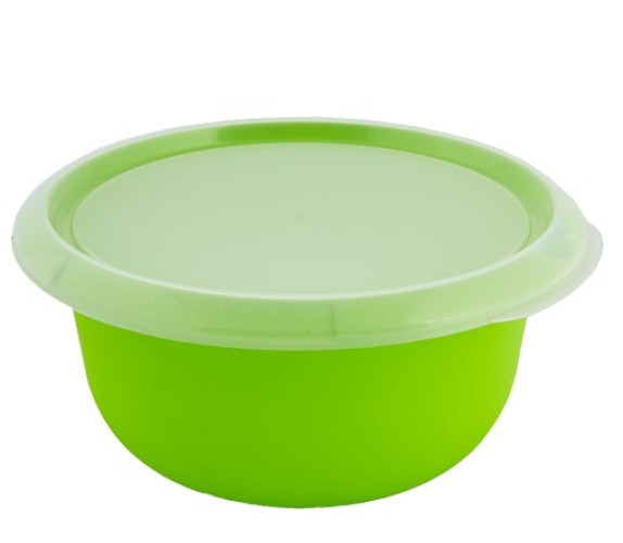 Миска Алеана кух з кришкою 2,75л оливковий