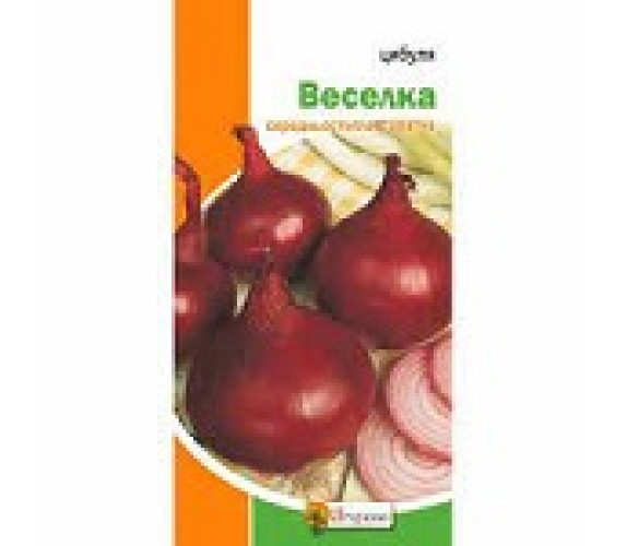Цибуля ріпчаста Веселка Яскрава 7 г