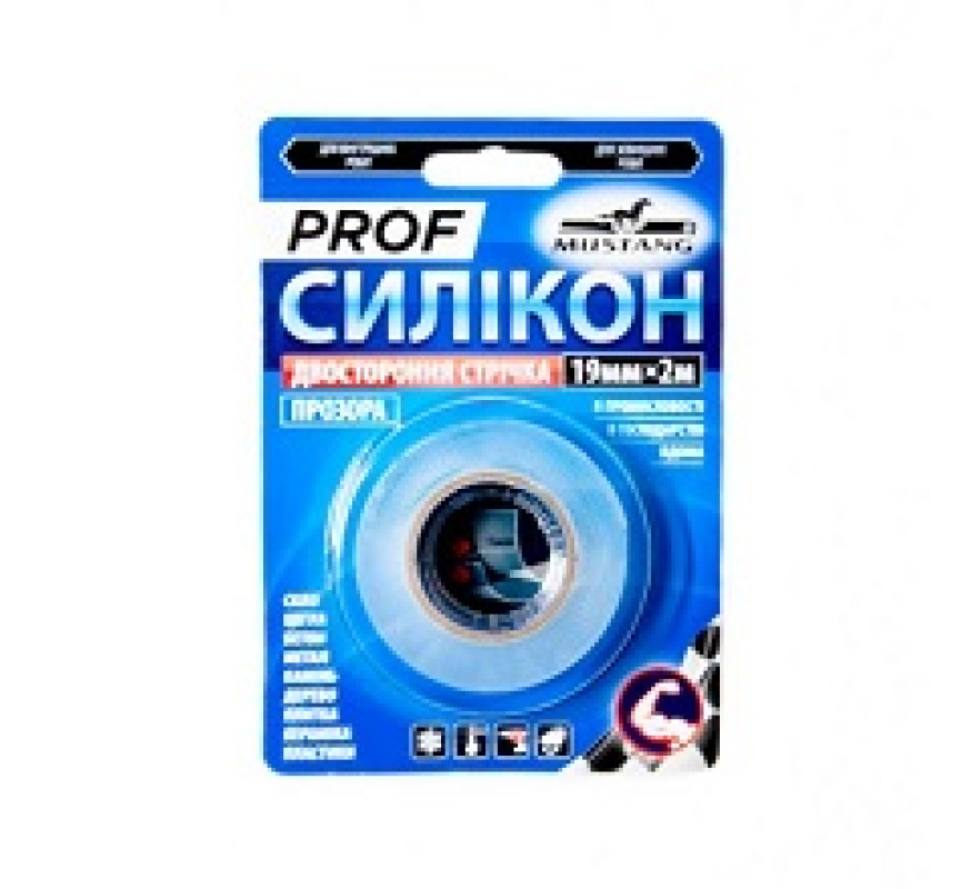 Скотч двухсторонний PROF ULTRA проз.19мм