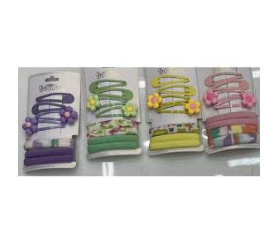 Аксесуари для волосся 8пр (4рез,4шп) WW02521