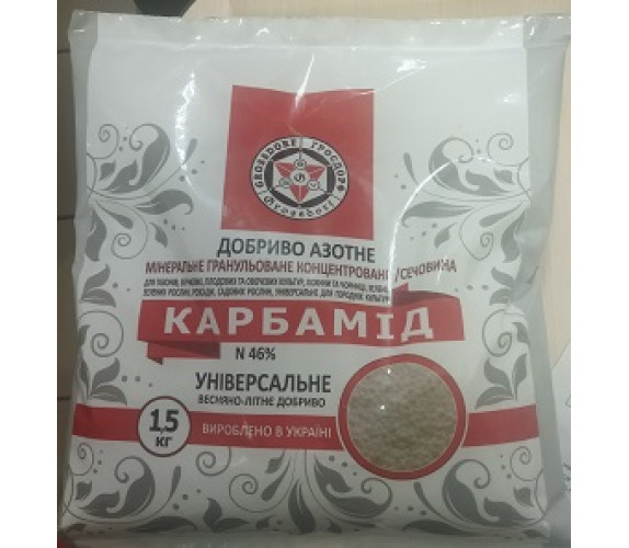 Карбамід 1,5кг азотне/сечовина Гросдорф