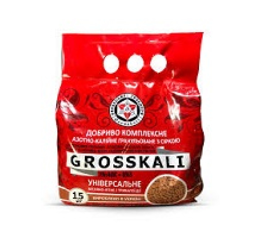 Калій Grosskali 1,5кг азотно-калій +сірка Гросдорф
