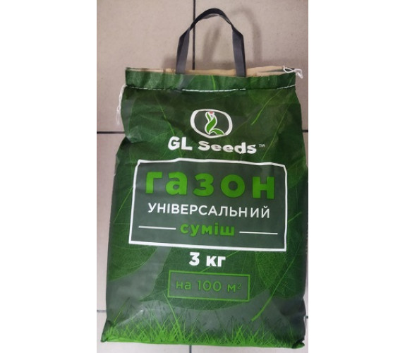 Трава газон Універсальна суміш Seeds ручка 3кг