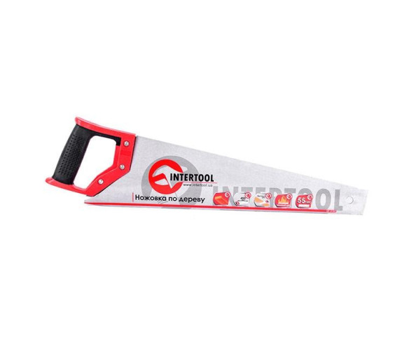 Ножівка садова Intertool 450мм*7Т*1*2D НТ-3102