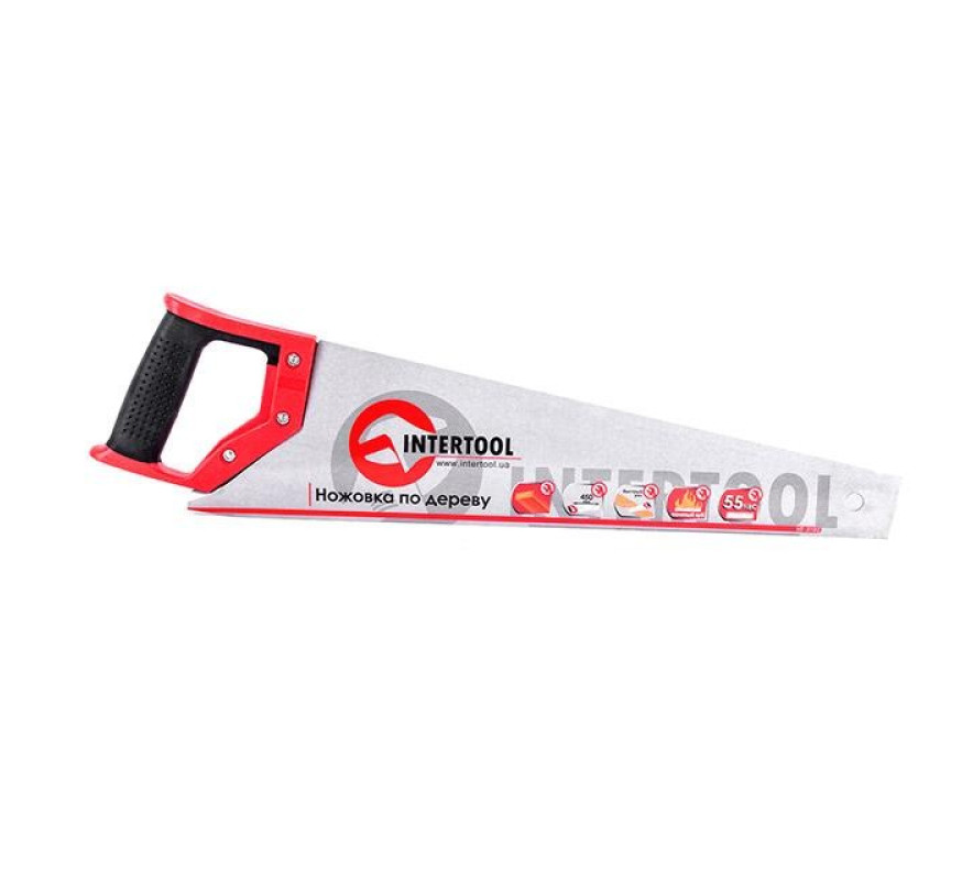 Ножівка садова Intertool 450мм*7Т*1*2D НТ-3102