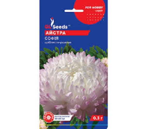Айстра Софія піоновидна GLseeds0,3г Айстра Софія піоновидна GLseeds0,3г