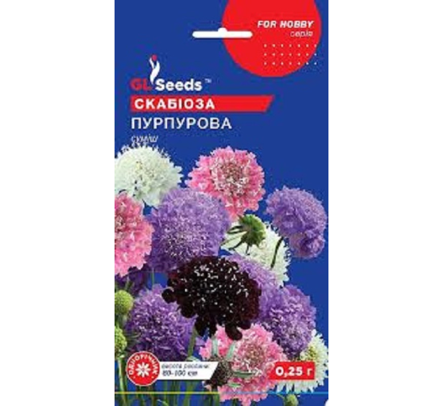 Скабіоза пурпурова GLSeeds 0.25г