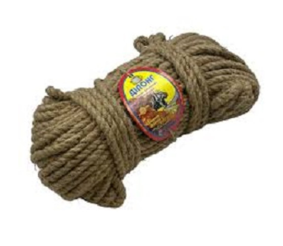Канат джутовий Ділонг кручен-14мм*50м 2998