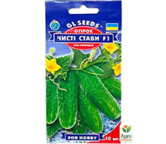 Огірок Чисті стави F1 GLSeeds 10шт Огірок Чисті стави F1 GLSeeds 10шт