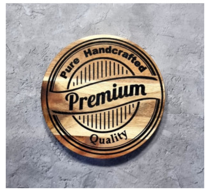 Дошка СНТ Premium qualiti кругла(акація) 8857 20см