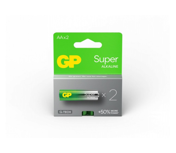 Батарейки GP Super alkaline LR-03 2 шт/уп блистер