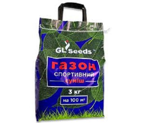 Трава газон Спортивна суміш Seeds 3,0 кг ручка