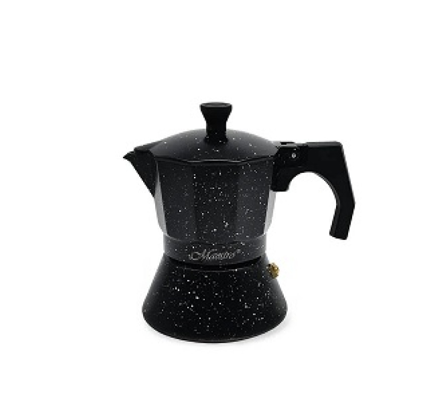 Кавоварка Maestro 150мл MR-1667-3 алюм індукція