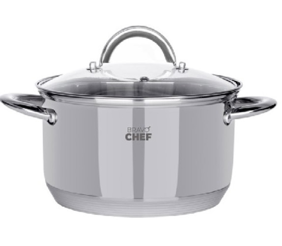 Каструля нерж Bravo Chef BC-2001-16 1.9л Каструля нерж Bravo Chef BC-2001-16 1.9л