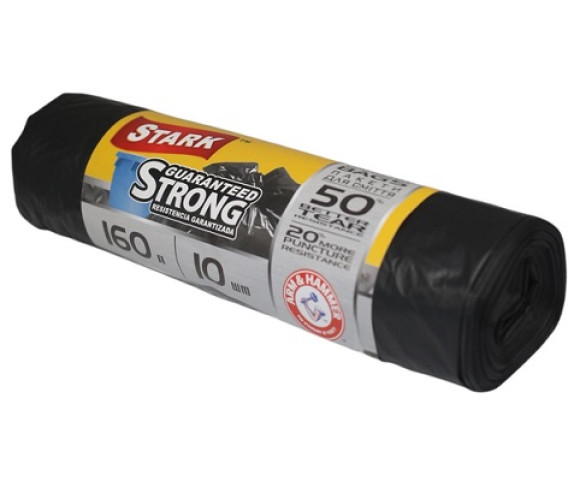 Пакет для сміття Stark Strong 160л 10шт 15110 чорн