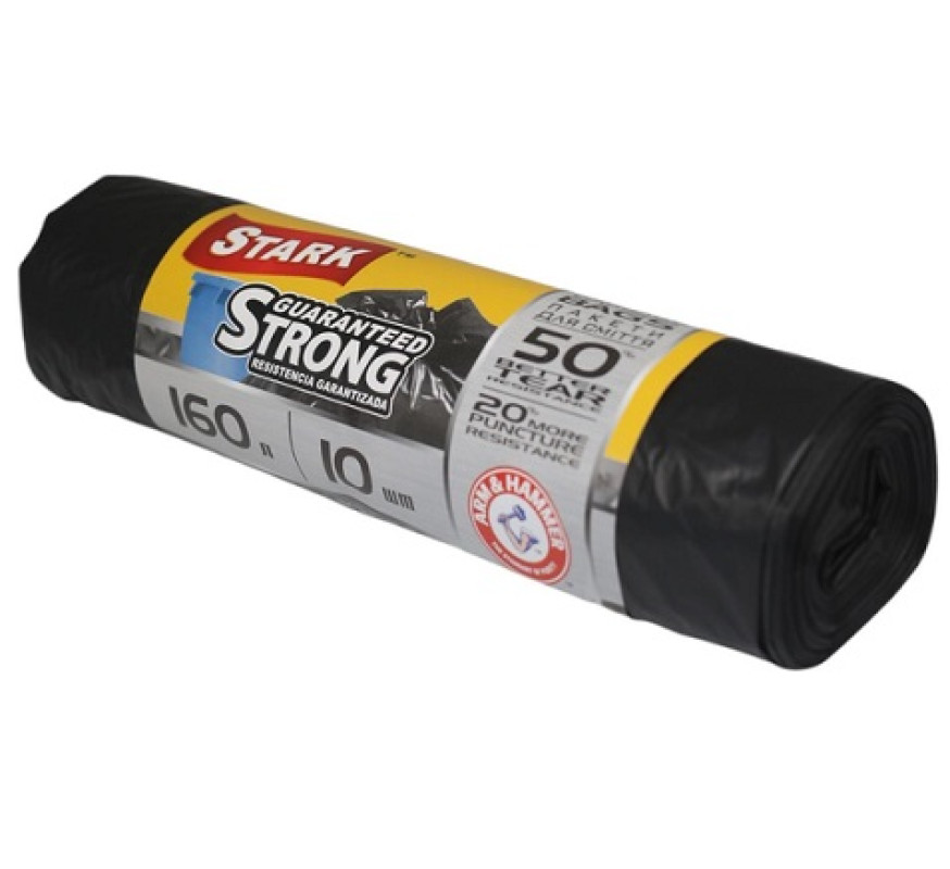 Пакет для сміття Stark Strong 160л 10шт 15110 чорн