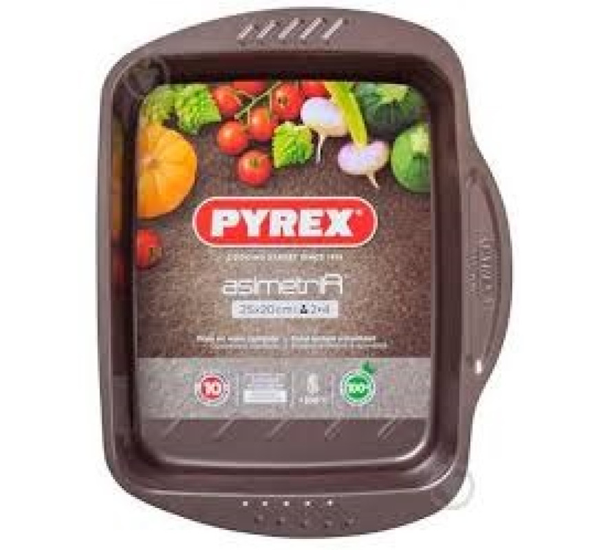 Форма Pyrex Asimetria мет прямокутна 25*20см