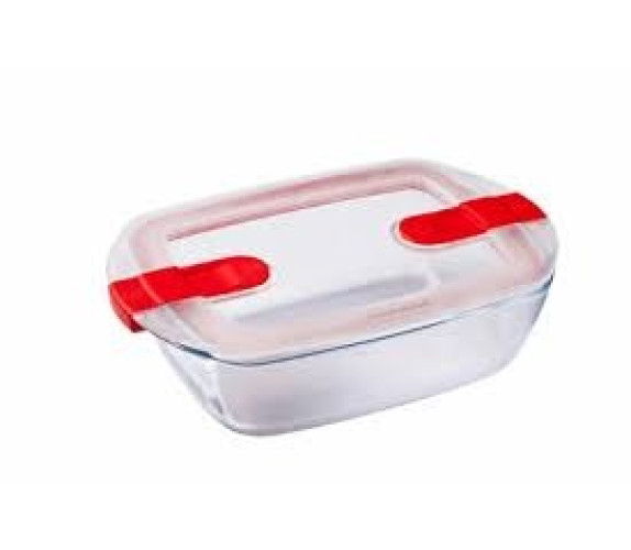 Форма PYREX  д/запік 23*15*7см з фіксатор. кришки