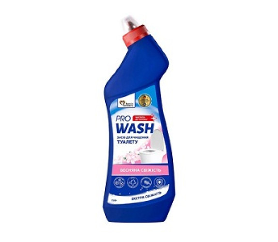 Засіб д/унітаза PRO WASH 750г Весняна свіжість