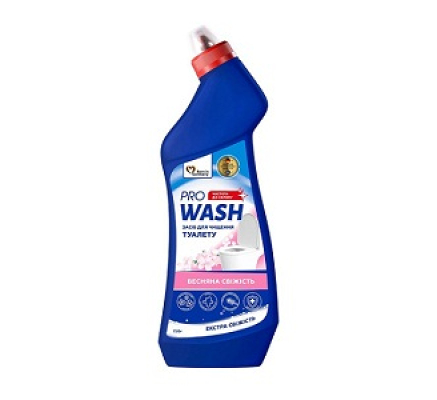 Засіб д/унітаза PRO WASH 750г Весняна свіжість