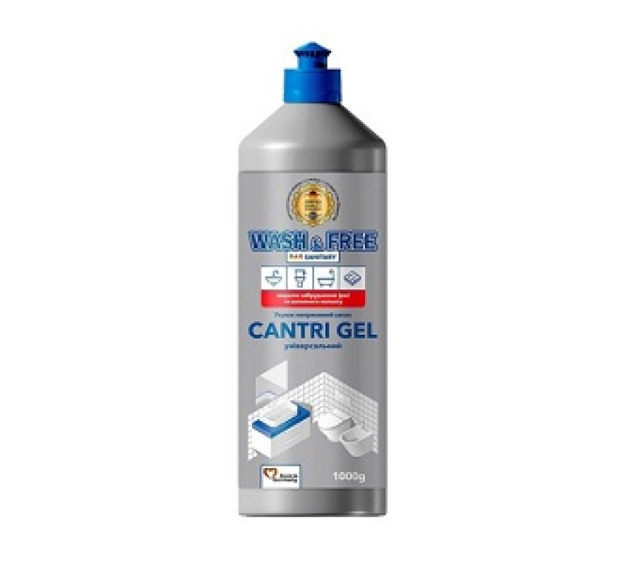 Засіб універсальний Wash&Free Cantri Gel 1л