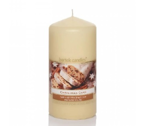 Свічка Bartek цилиндр Аром Chris cake 6*12см 28890