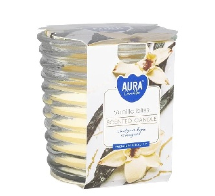 Свеча Bispol Арома в стакан Vanilla blis