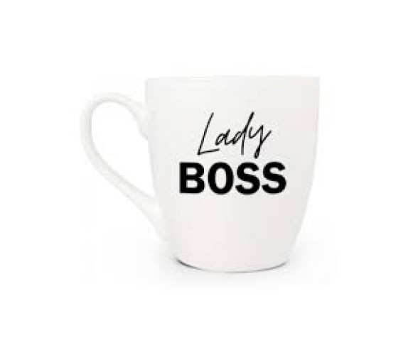 Чашка Kvarta 0,5л Lady Boss blak 5098